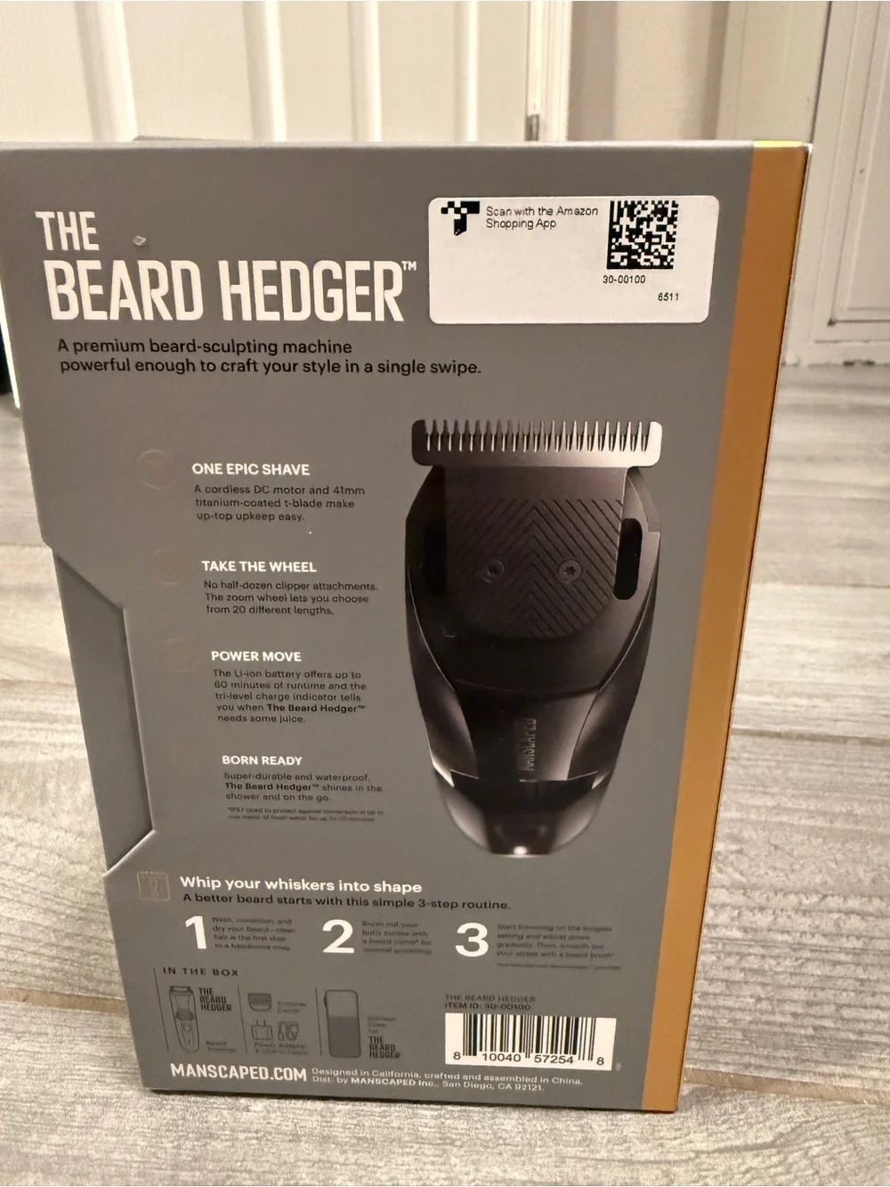 MANSCAPED The Beard Hedger Electric Beard Trimmer NEW